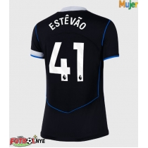Camiseta Chelsea Estevao Willian #41 Tercera Equipación para mujer 2025-26 manga corta